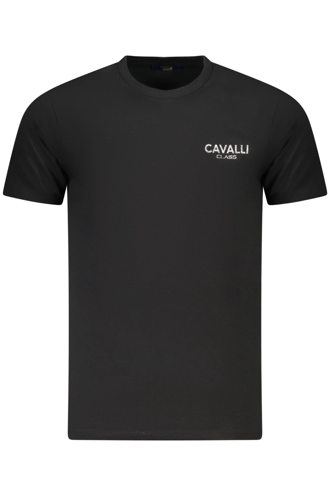 CAVALLI CLASS T-SHIRT MANICHE CORTE UOMO NERO