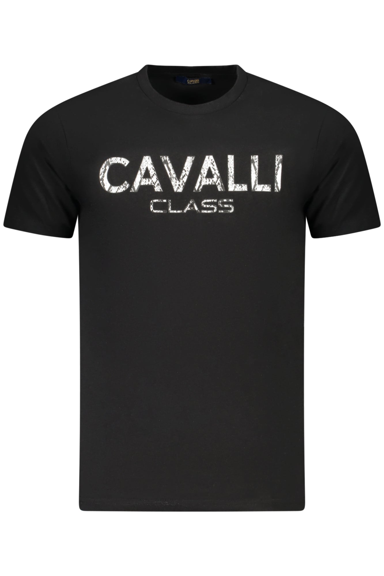 CAVALLI CLASS T-SHIRT MANICHE CORTE UOMO NERO