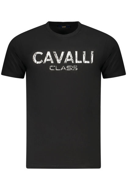 CAVALLI CLASS T-SHIRT MANICHE CORTE UOMO NERO