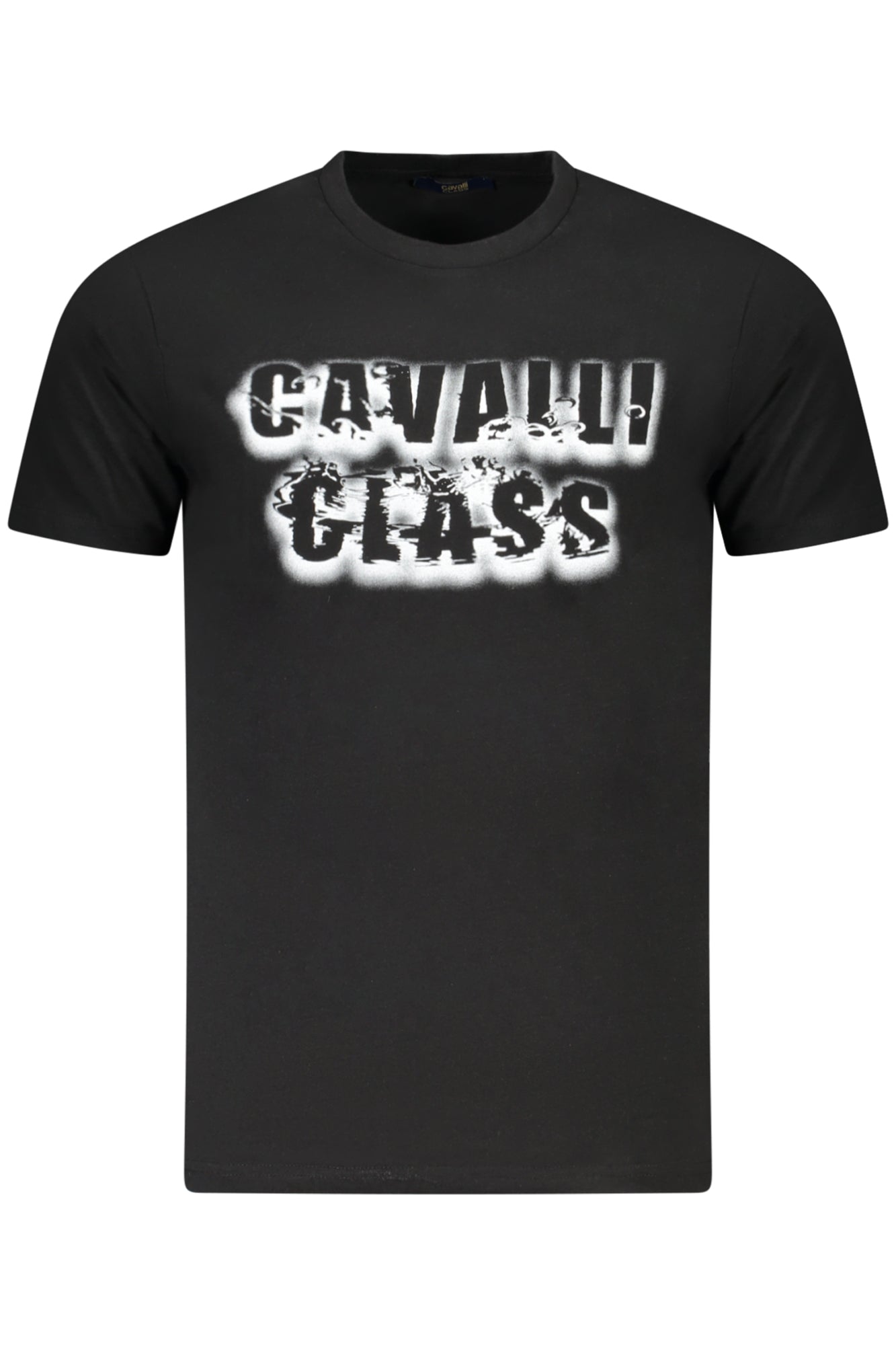 CAVALLI CLASS T-SHIRT MANICHE CORTE UOMO NERO