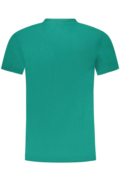 CAVALLI CLASS T-SHIRT MANICHE CORTE UOMO VERDE