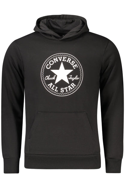 CONVERSE FELPA SENZA ZIP BAMBINO NERO