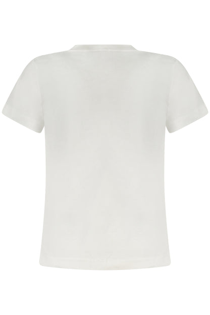 CONVERSE T-SHIRT MANICHE CORTE BAMBINO BIANCO