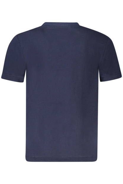 CONVERSE T-SHIRT MANICHE CORTE BAMBINO BLU