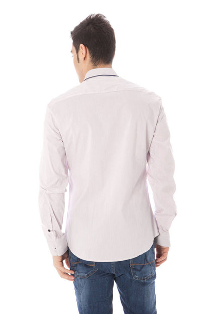 COSTUME NATIONAL CAMICIA MANICHE LUNGHE UOMO ROSA