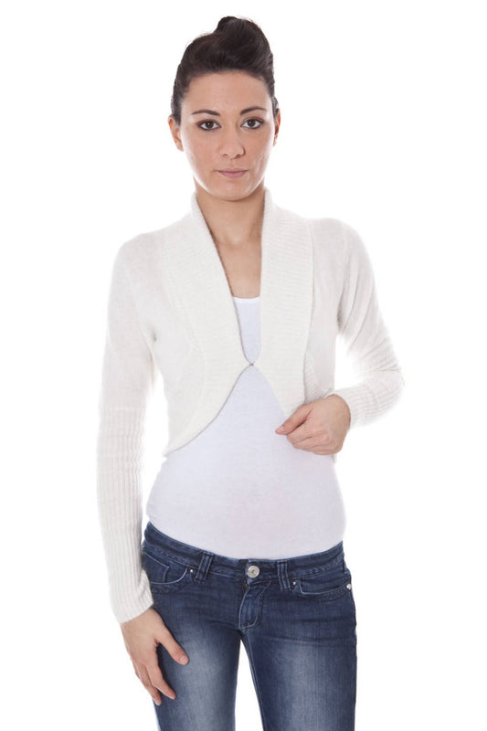 DATCH COPRISPALLE MANICHE LUNGHE DONNA BIANCO