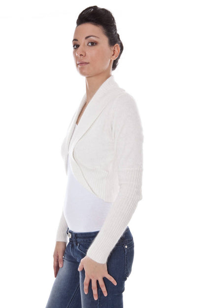 DATCH COPRISPALLE MANICHE LUNGHE DONNA BIANCO