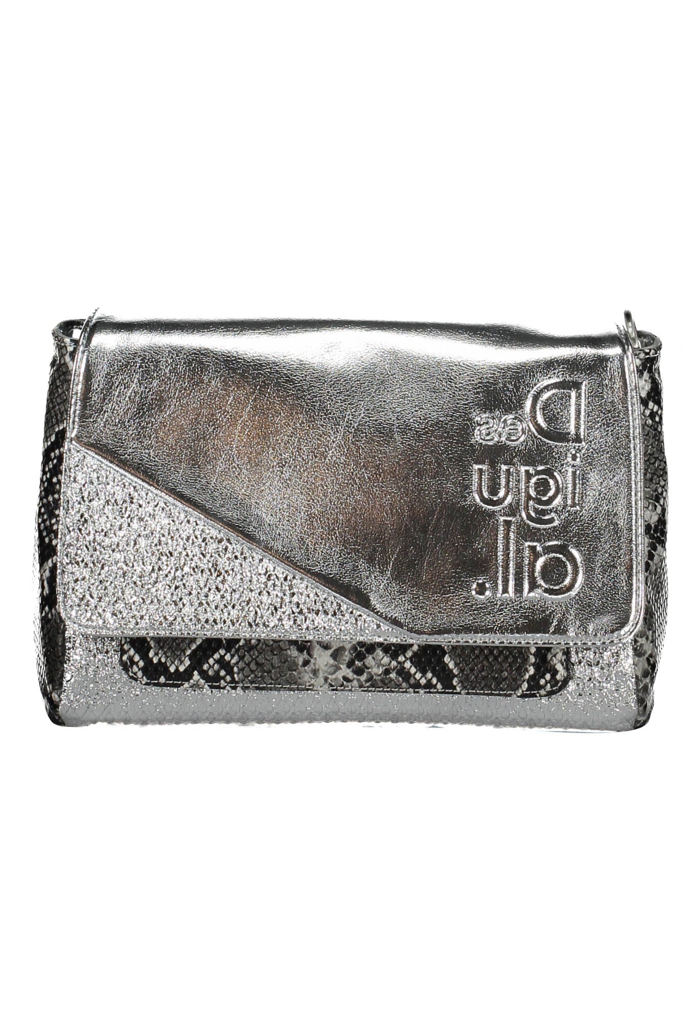 DESIGUAL BORSA DONNA ARGENTO