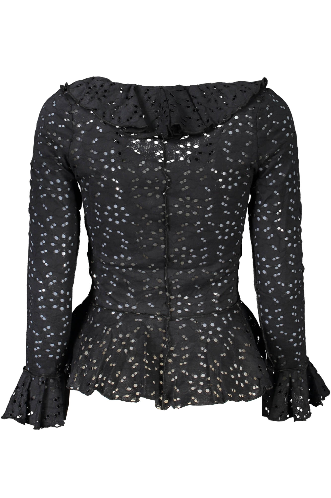 DESIGUAL CAMICIA MANICHE LUNGHE DONNA NERO