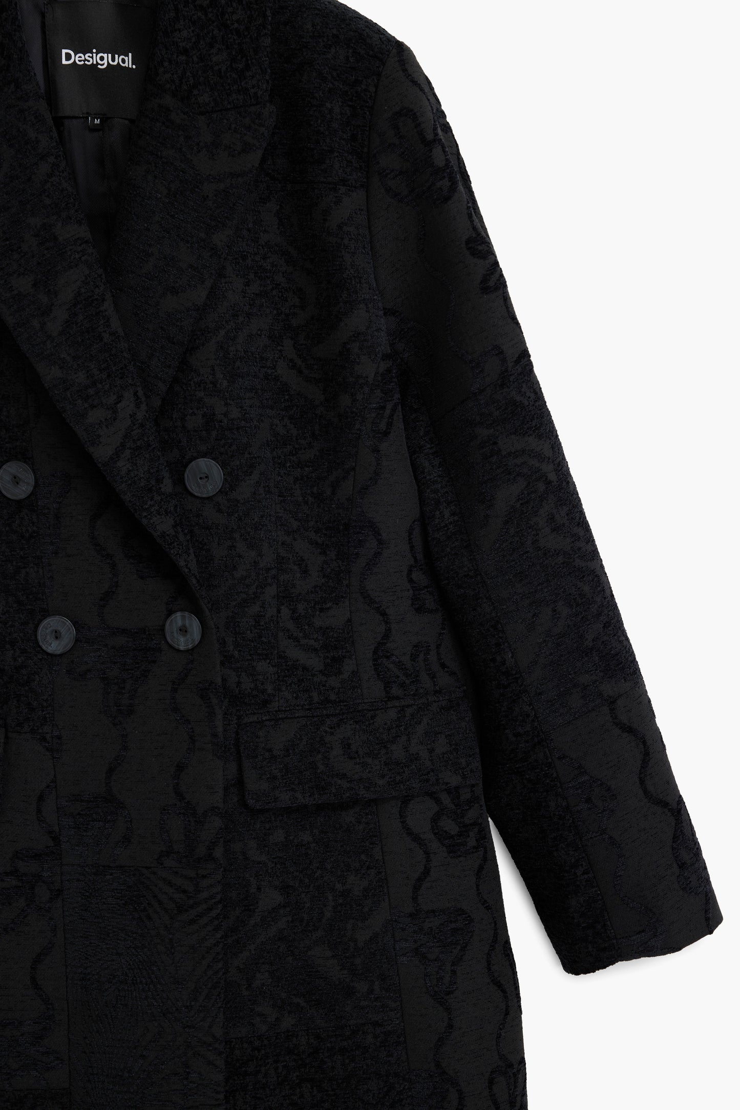 DESIGUAL CAPPOTTO DONNA NERO