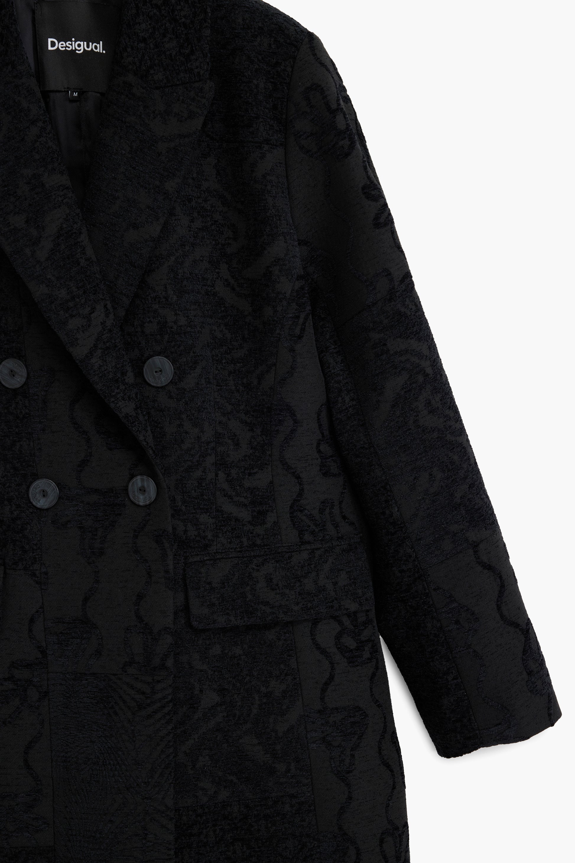 DESIGUAL CAPPOTTO DONNA NERO