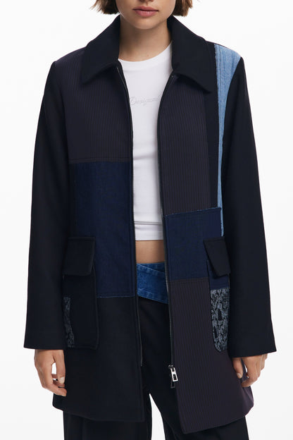 DESIGUAL GIUBBOTTO DONNA NERO