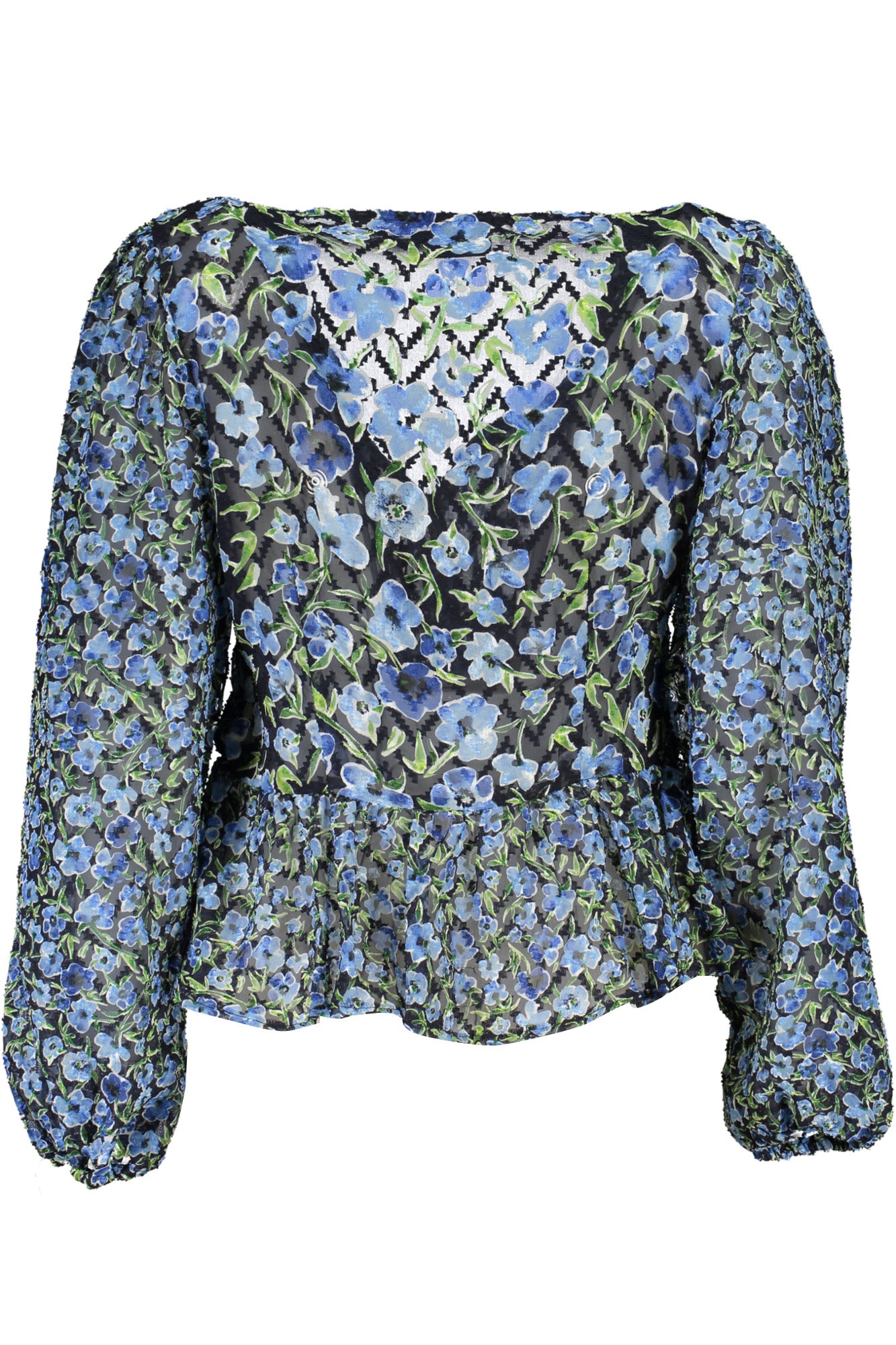 DESIGUAL MAGLIA DONNA BLU