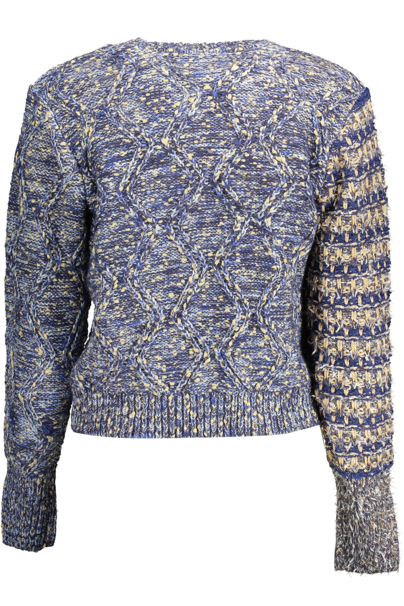 DESIGUAL MAGLIA DONNA BLU