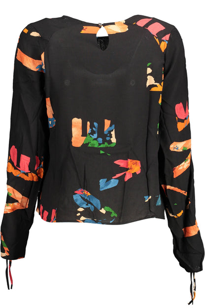 DESIGUAL MAGLIA DONNA NERO