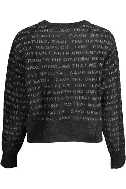 DESIGUAL MAGLIA DONNA NERO