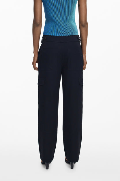 DESIGUAL PANTALONE DONNA NERO