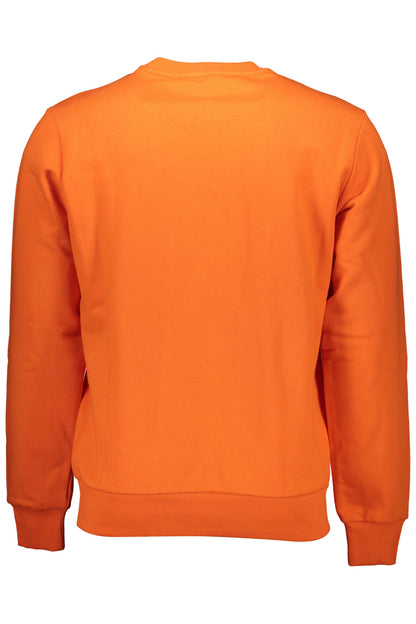 DIESEL FELPA SENZA ZIP UOMO ARANCIO