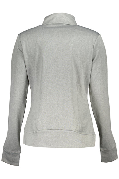 FILA FELPA CON ZIP DONNA GRIGIO