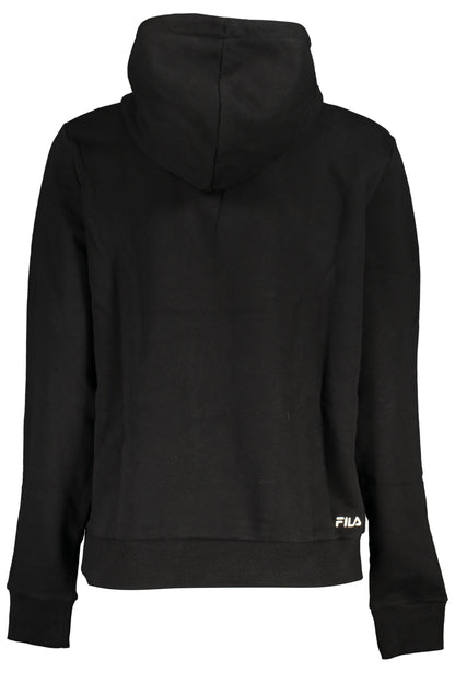 FILA FELPA SENZA ZIP DONNA NERO