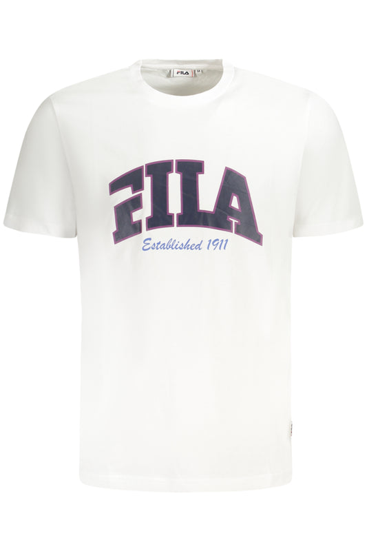 FILA T-SHIRT MANICHE CORTE UOMO BIANCO