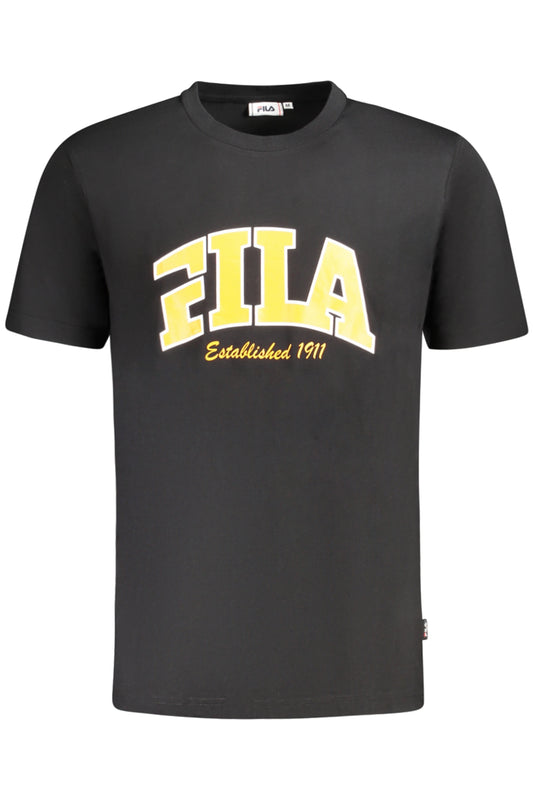 FILA T-SHIRT MANICHE CORTE UOMO NERO