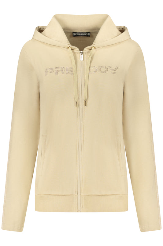 FREDDY FELPA CON ZIP DONNA BEIGE