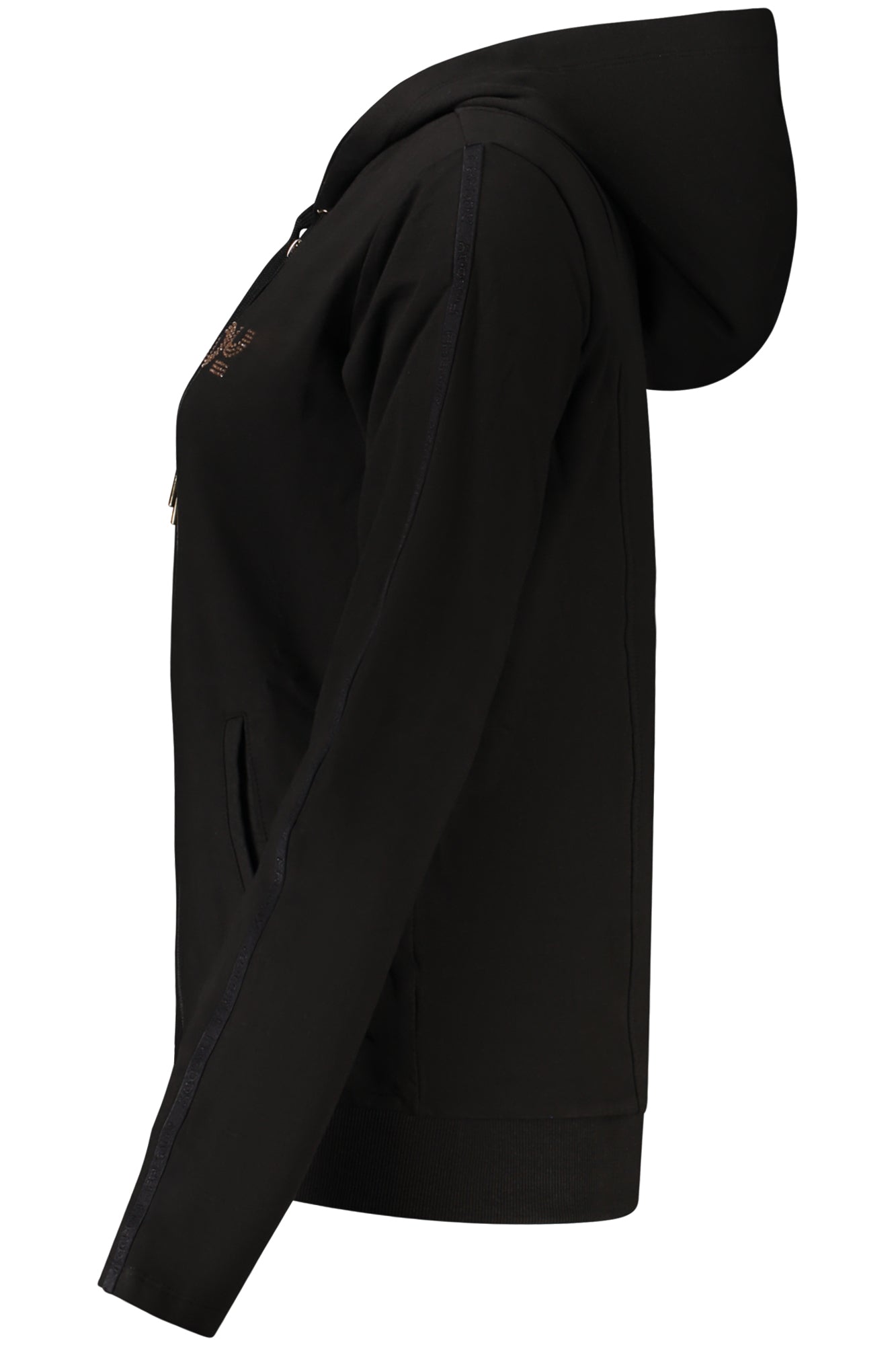 FREDDY FELPA CON ZIP DONNA NERO