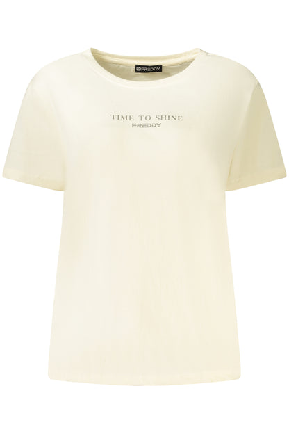 FREDDY T-SHIRT MANICHE CORTE DONNA BIANCO