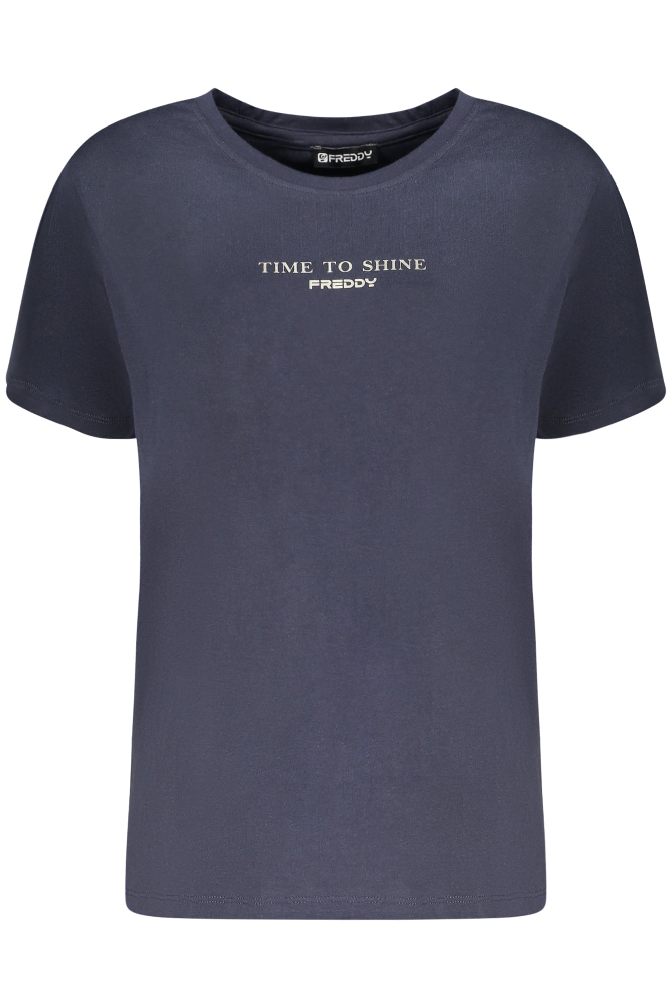 FREDDY T-SHIRT MANICHE CORTE DONNA BLU