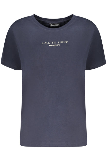 FREDDY T-SHIRT MANICHE CORTE DONNA BLU
