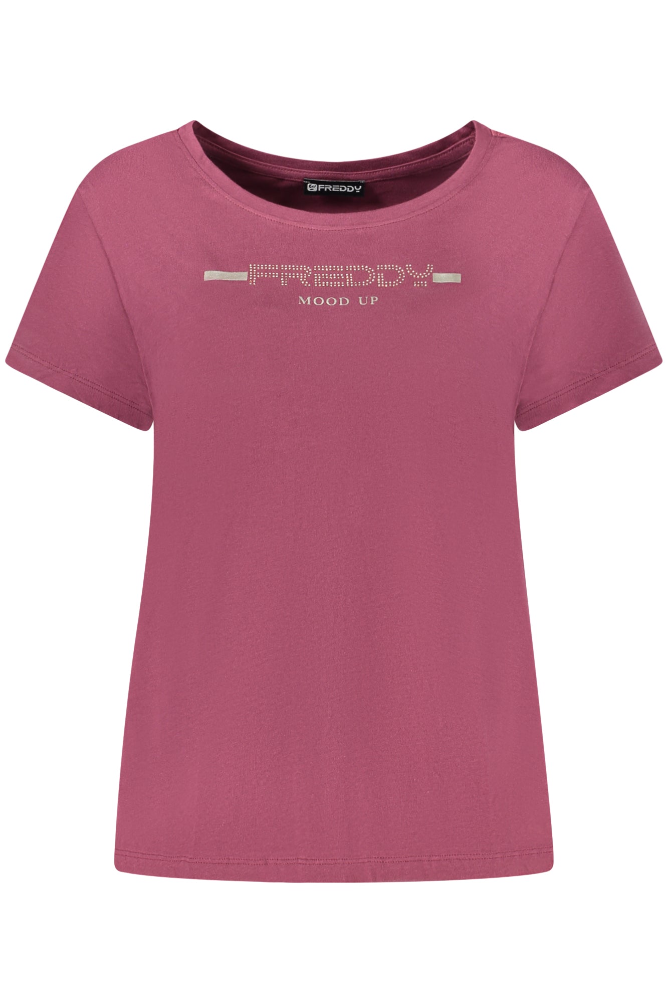 FREDDY T-SHIRT MANICHE CORTE DONNA VIOLA