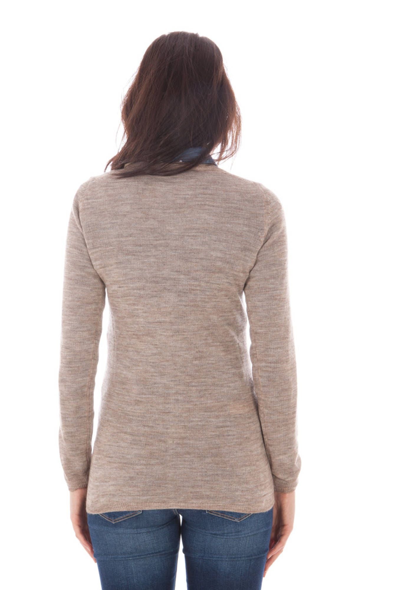 FRED PERRY CARDIGAN DONNA BEIGE
