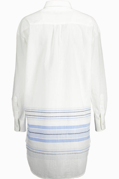 GANT CAMICIA MANICHE LUNGHE DONNA BIANCO