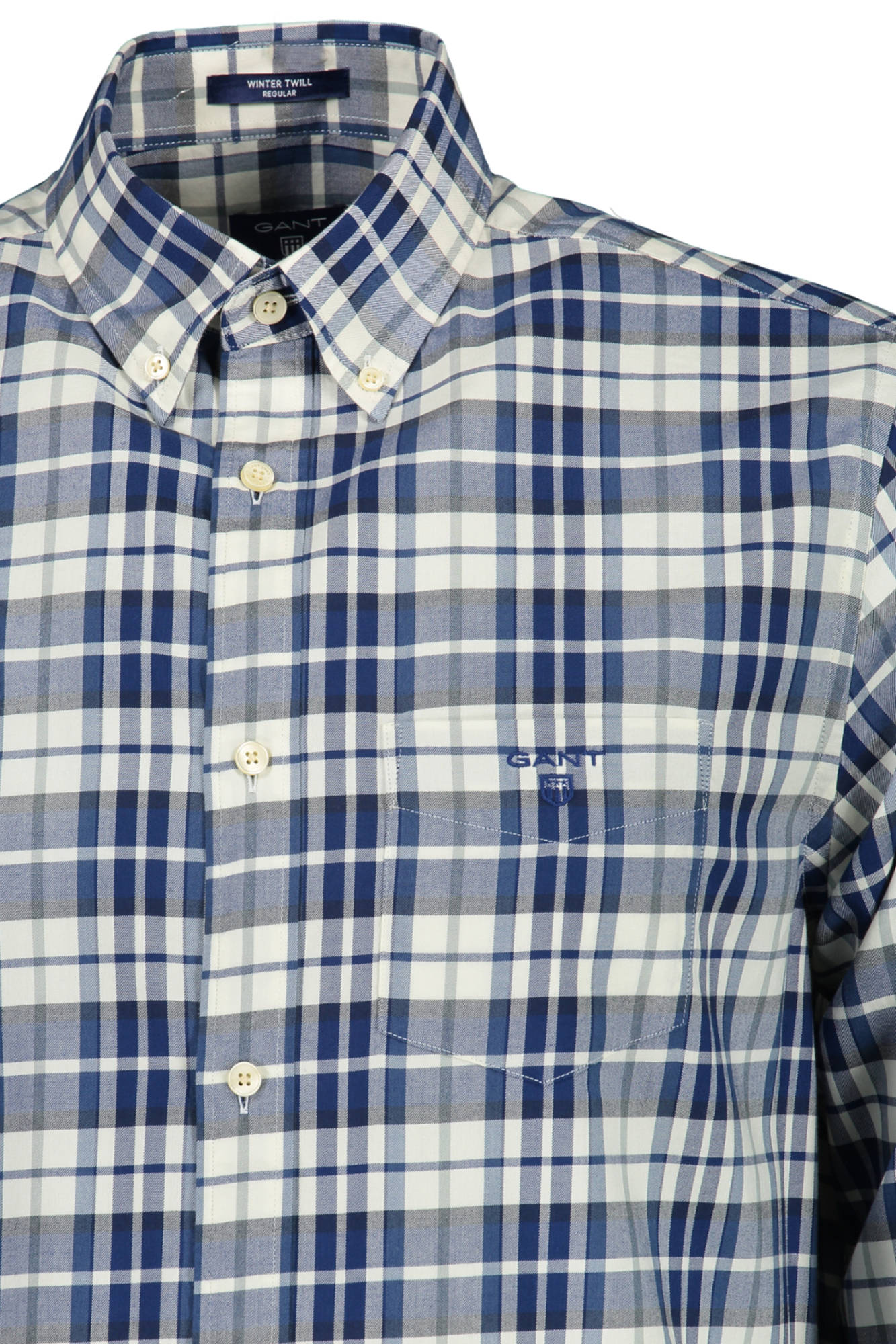 GANT CAMICIA MANICHE LUNGHE UOMO BIANCO