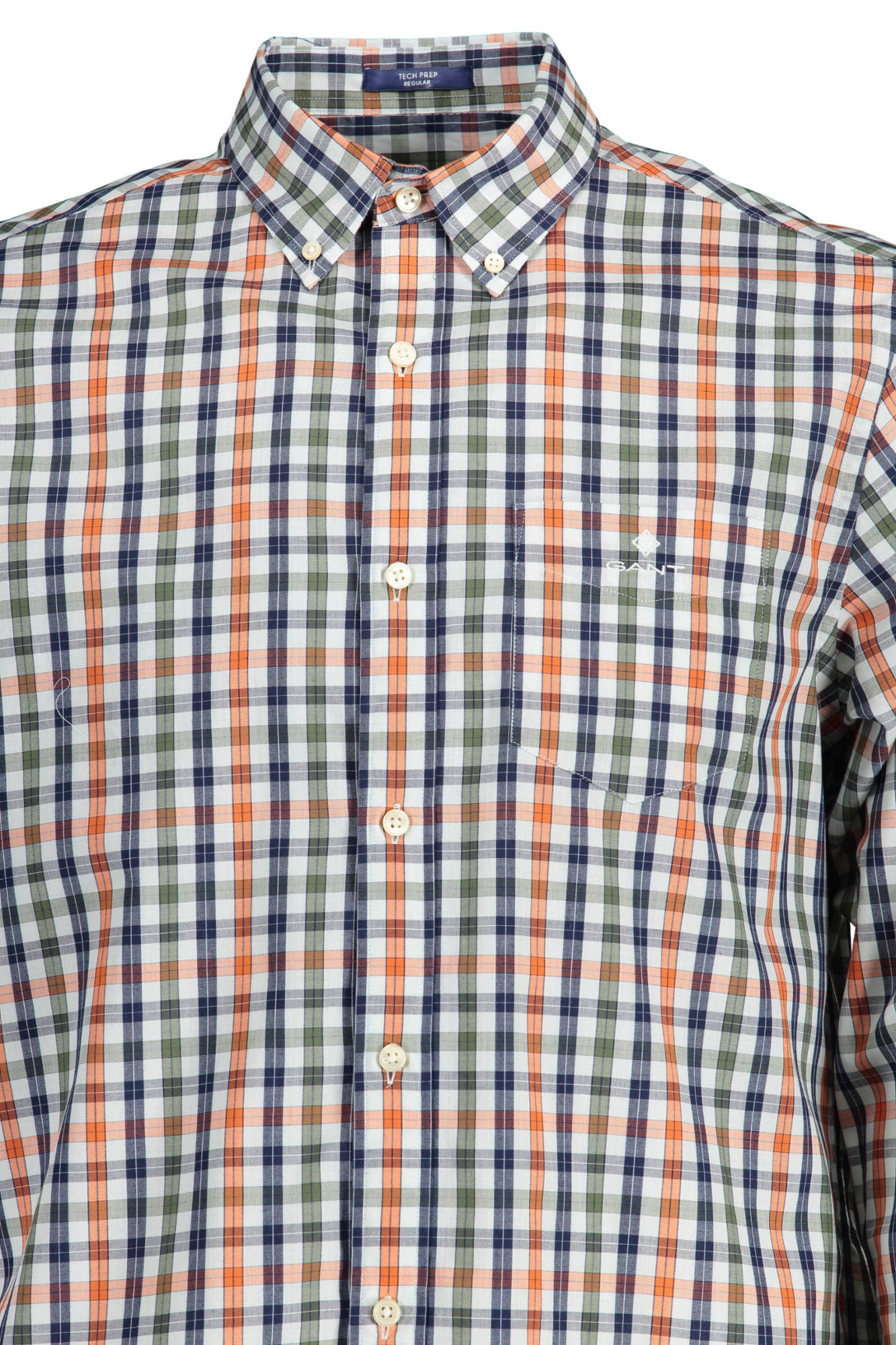 GANT CAMICIA MANICHE LUNGHE UOMO VERDE