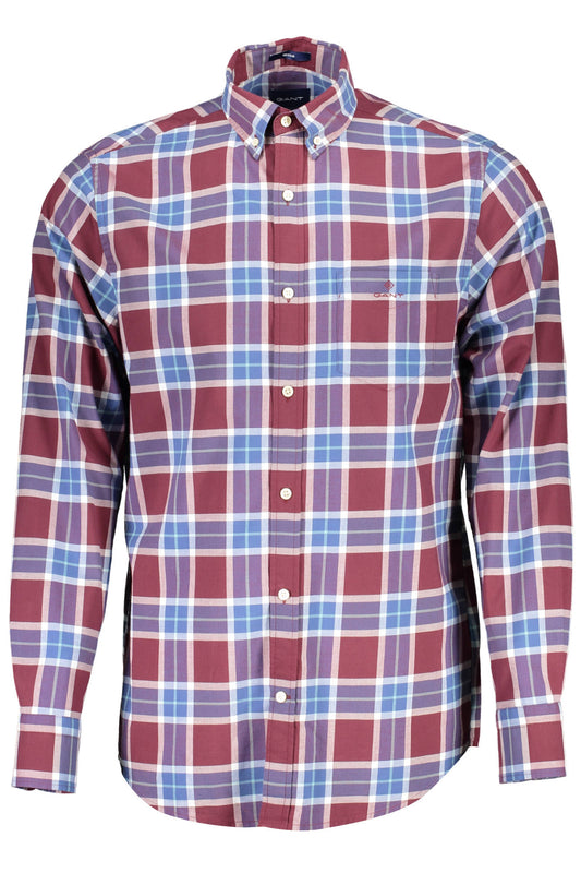 GANT CAMICIA MANICHE LUNGHE UOMO VIOLA