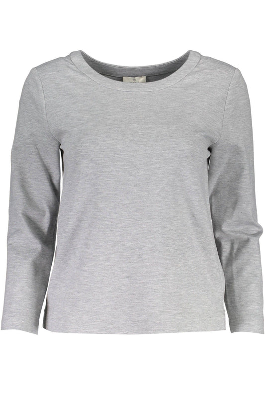 GANT FELPA SENZA ZIP DONNA GRIGIO