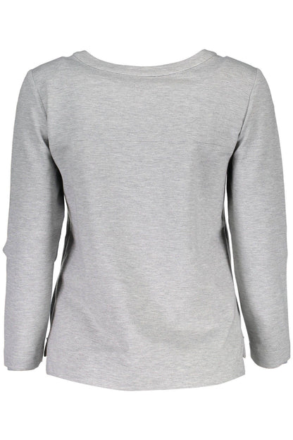 GANT FELPA SENZA ZIP DONNA GRIGIO
