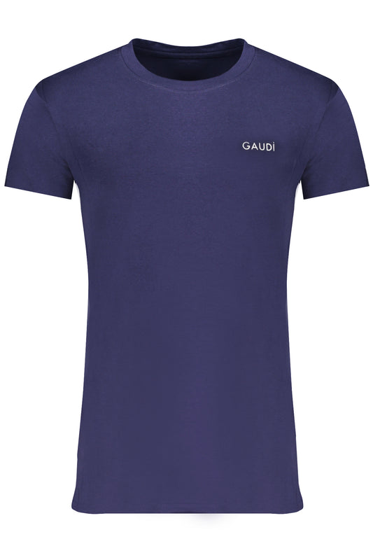 GAUDÌ T-SHIRT MANICHE CORTE UOMO BLU