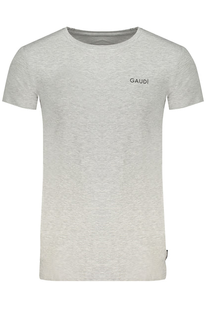 GAUDÌ T-SHIRT MANICHE CORTE UOMO GRIGIO