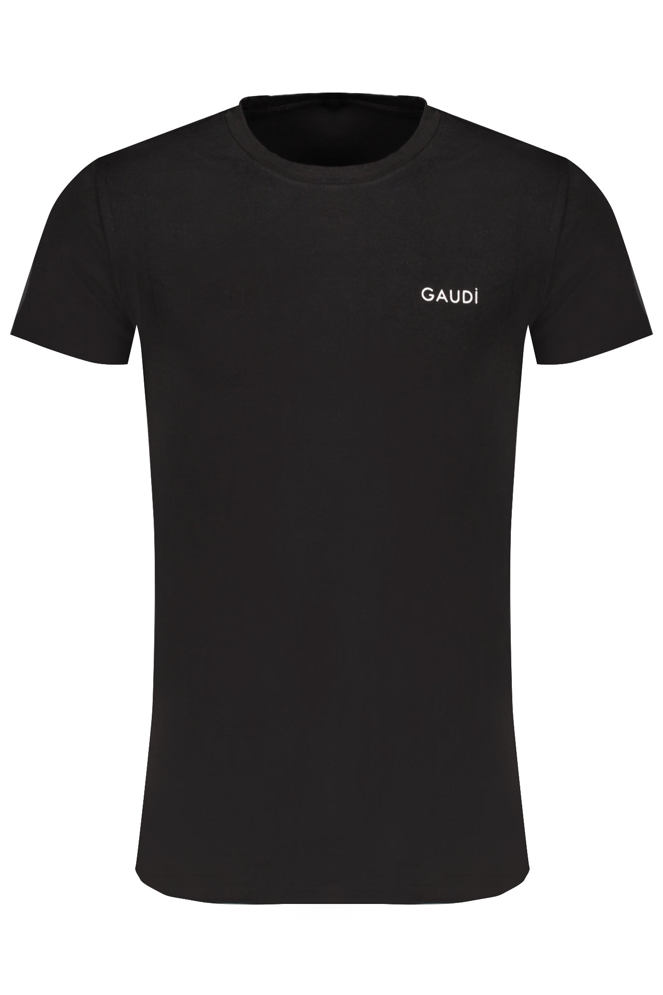 GAUDÌ T-SHIRT MANICHE CORTE UOMO NERO
