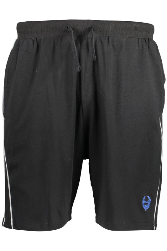 GIAN MARCO VENTURI PANTALONE SHORT UOMO NERO