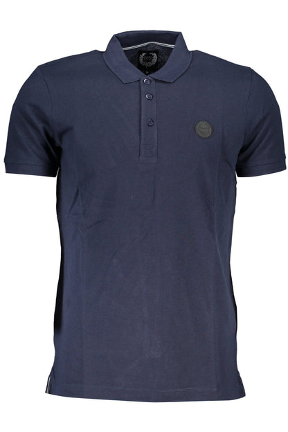 GIAN MARCO VENTURI POLO MANICHE CORTE UOMO BLU