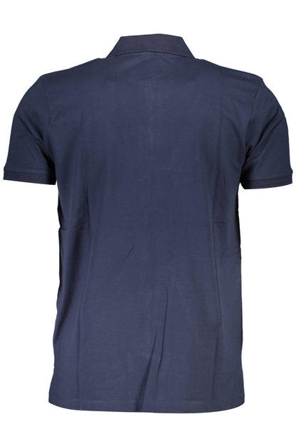 GIAN MARCO VENTURI POLO MANICHE CORTE UOMO BLU