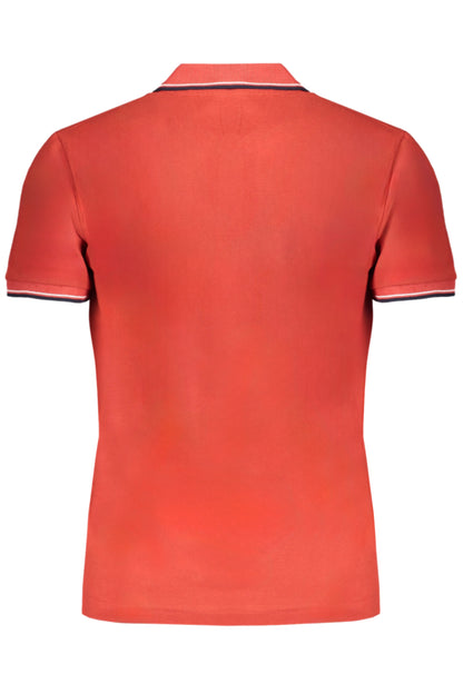 GIAN MARCO VENTURI POLO MANICHE CORTE UOMO ROSSO