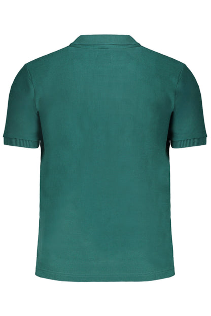 GIAN MARCO VENTURI POLO MANICHE CORTE UOMO VERDE