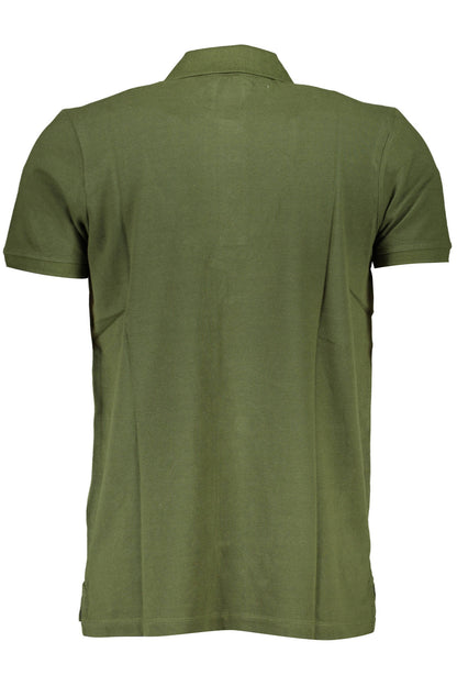 GIAN MARCO VENTURI POLO MANICHE CORTE UOMO VERDE