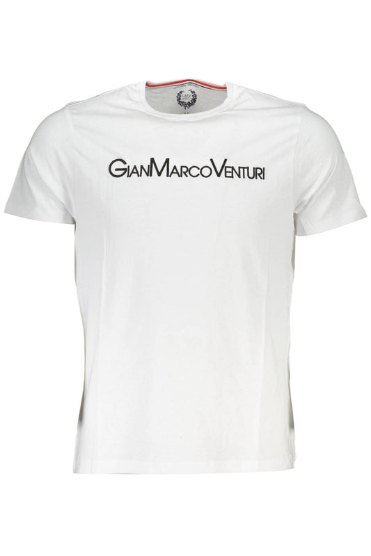 GIAN MARCO VENTURI T-SHIRT MANICHE CORTE UOMO BIANCO