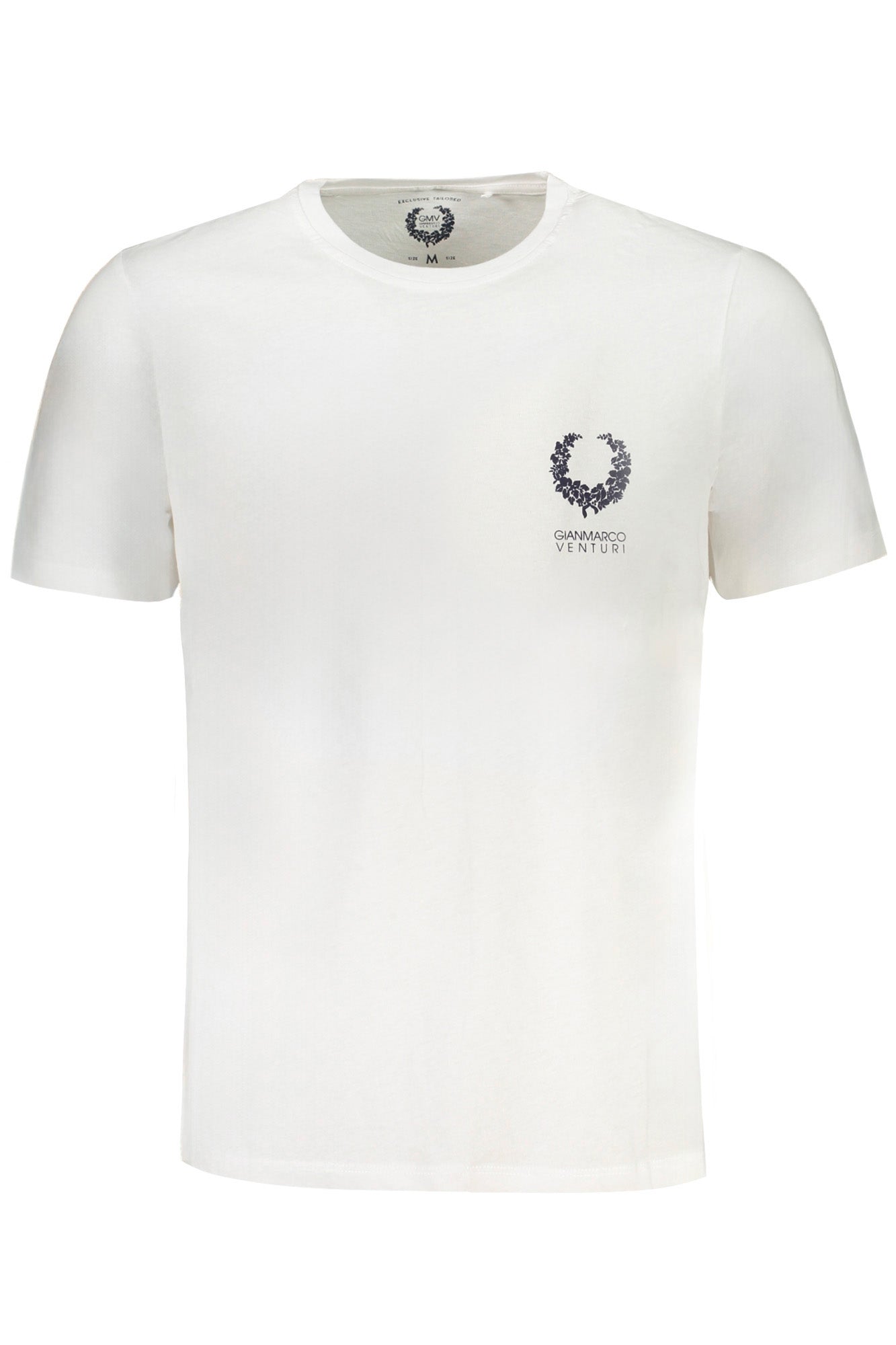 GIAN MARCO VENTURI T-SHIRT MANICHE CORTE UOMO BIANCO